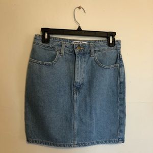 NWT American apparel denim skirt